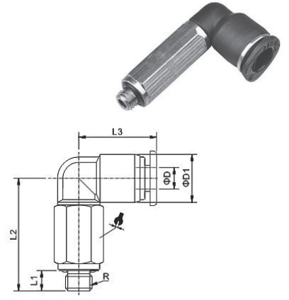 Mini Quick Push-In Fittings QM HG